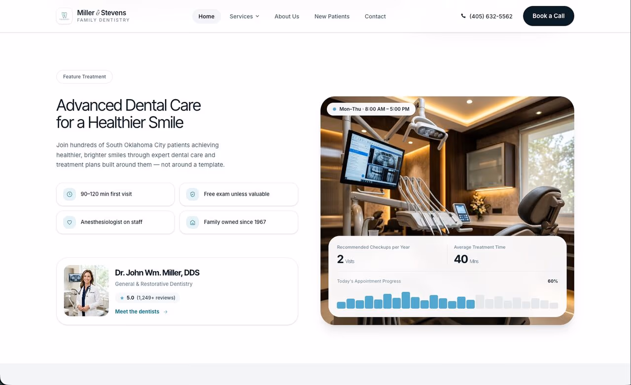 Miller & Stevens Family Dentistry — Feature Treatment