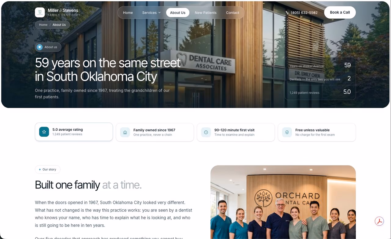 Miller & Stevens Family Dentistry — About Us