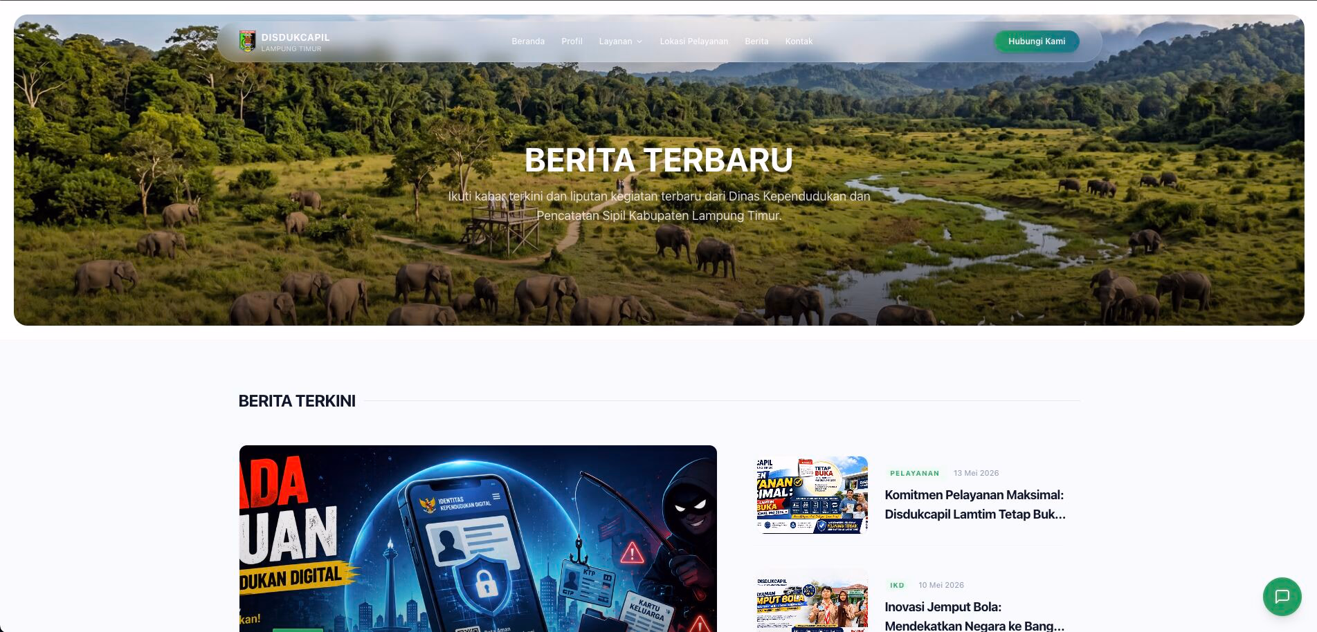 Disdukcapil Lampung Timur — Official News Feed & Public Announcements
